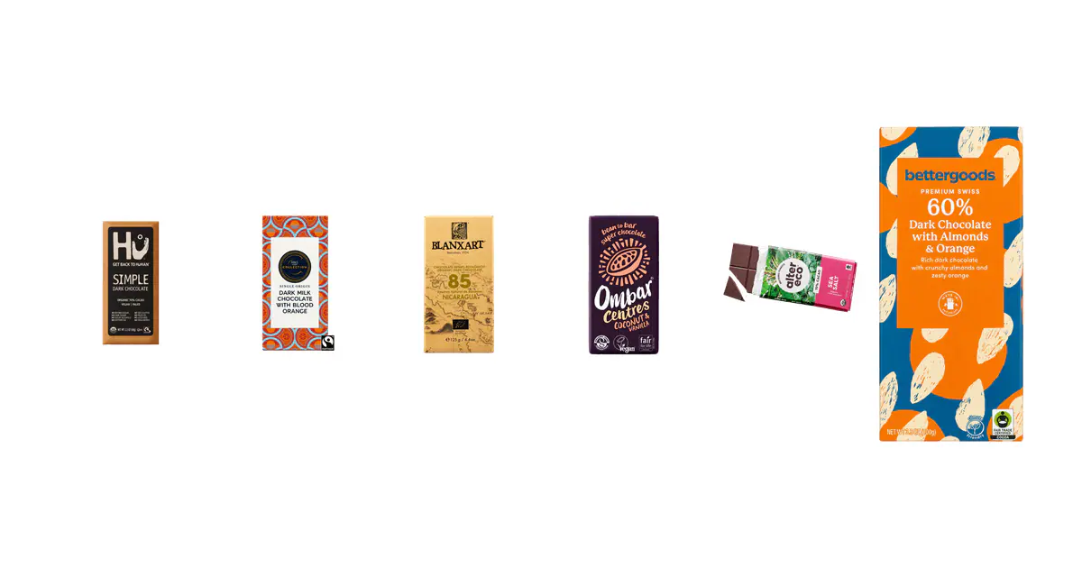 Products featured in Best Rated Chocolate Products: 6 Top Scores Ranked