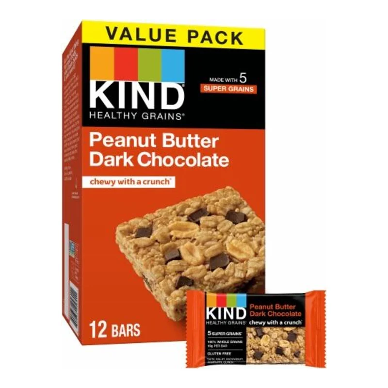 Healthy Grains Peanut Butter Dark Chocolate Bar