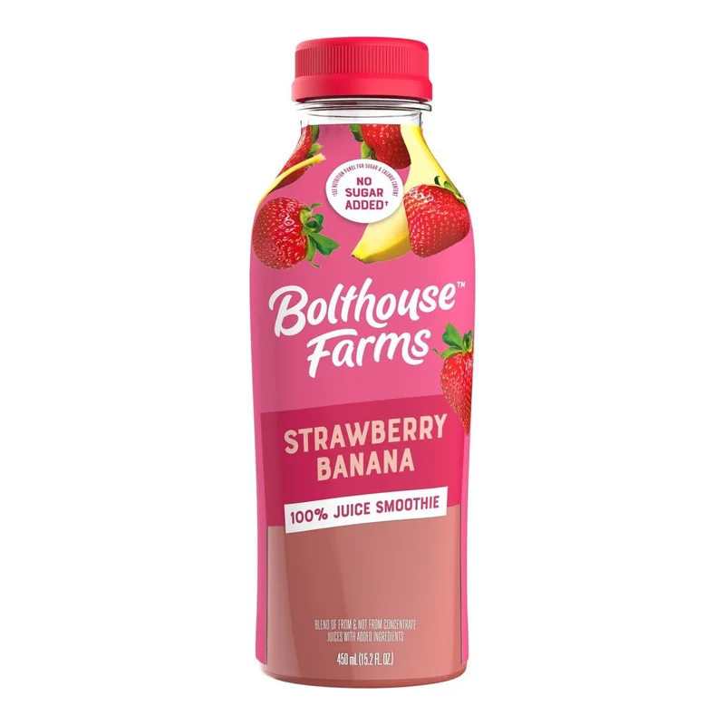 Strawberry Banana 100% Fruit Smoothie