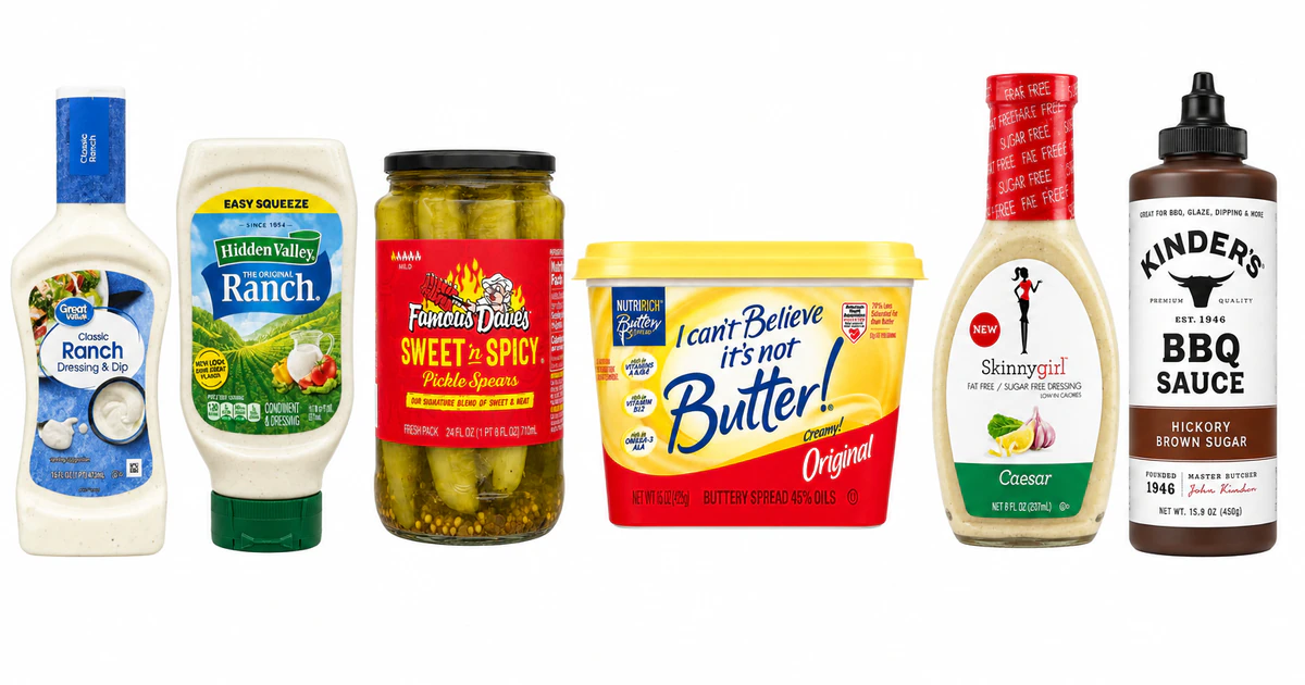 Worst Rated Condiments Products: 6 Lowest Scores Ranked
