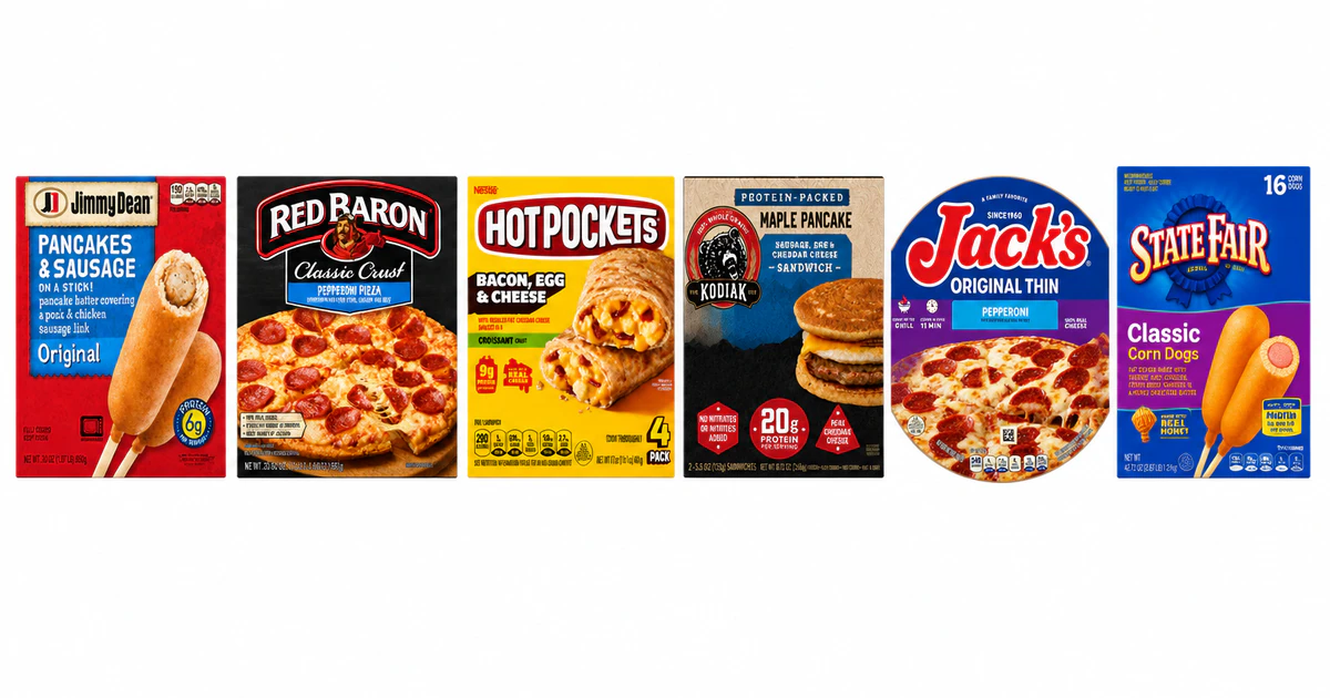Worst Rated Frozen Meals Products: 6 Lowest Scores Ranked