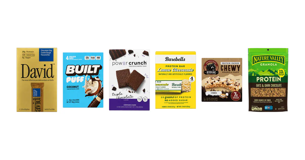 Products featured in Worst Rated Protein Bars Products: 6 Lowest Scores Ranked