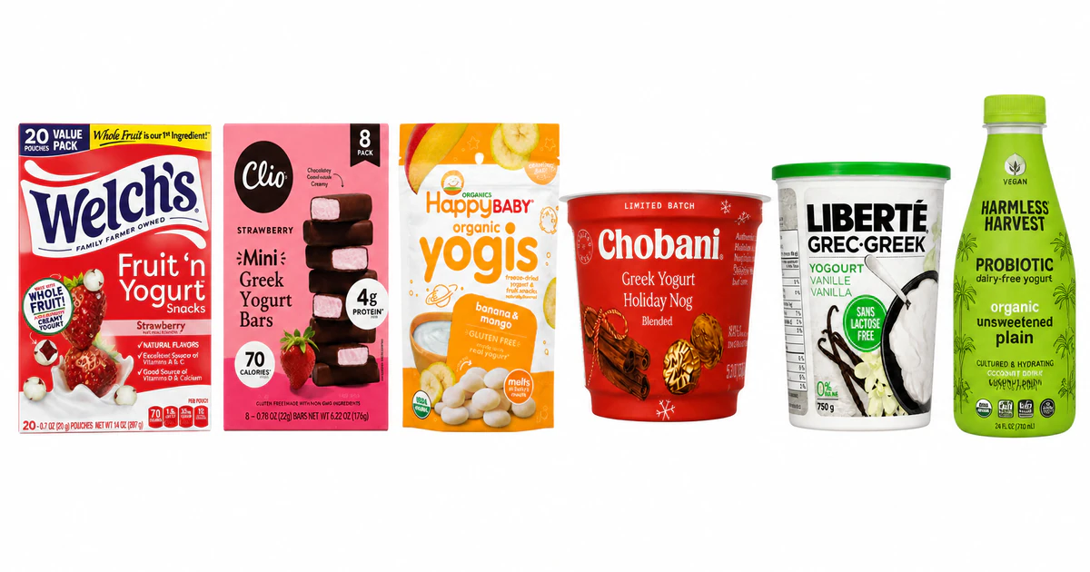 Products featured in Worst Rated Yogurt Products: 6 Lowest Scores Ranked