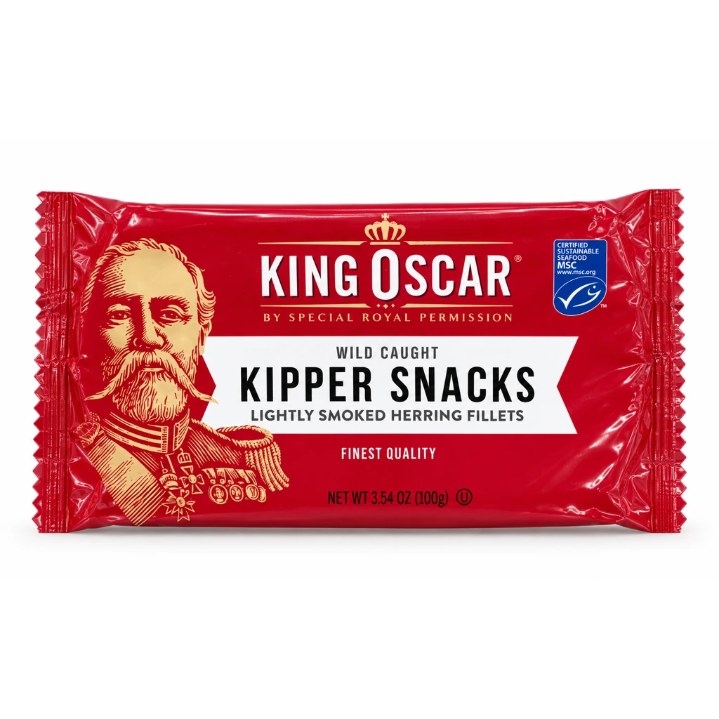 King Oscar Wild Caught Lightly Smoked Herring Fillets