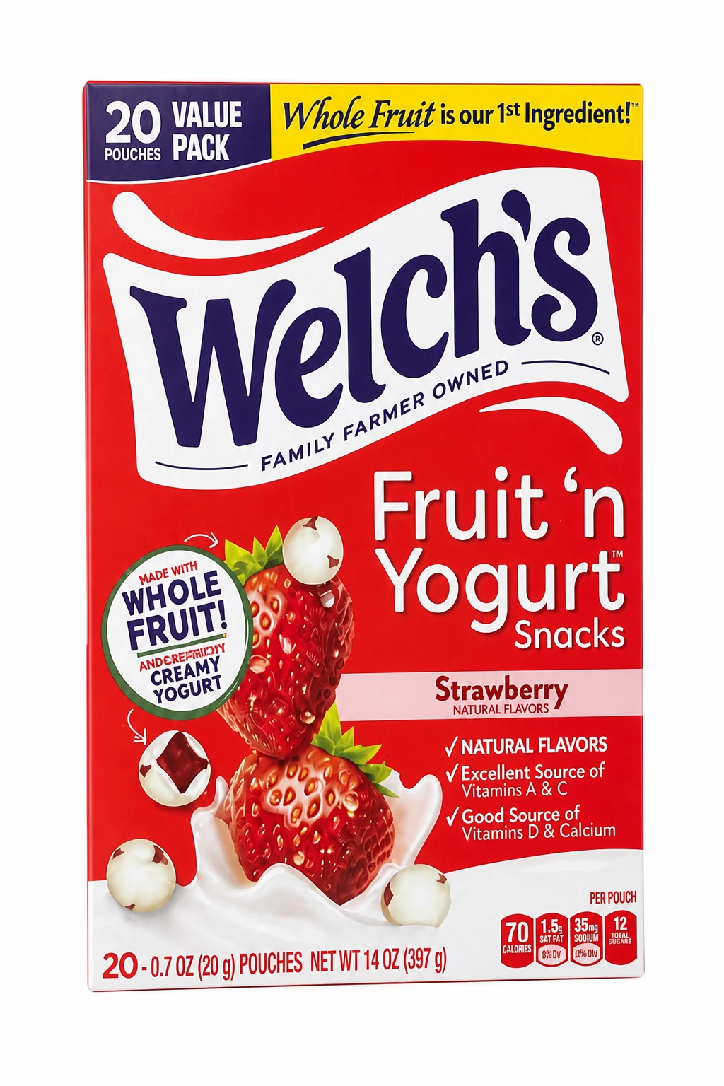 Welch's Fruit 'n Yogurt Snacks Strawberry