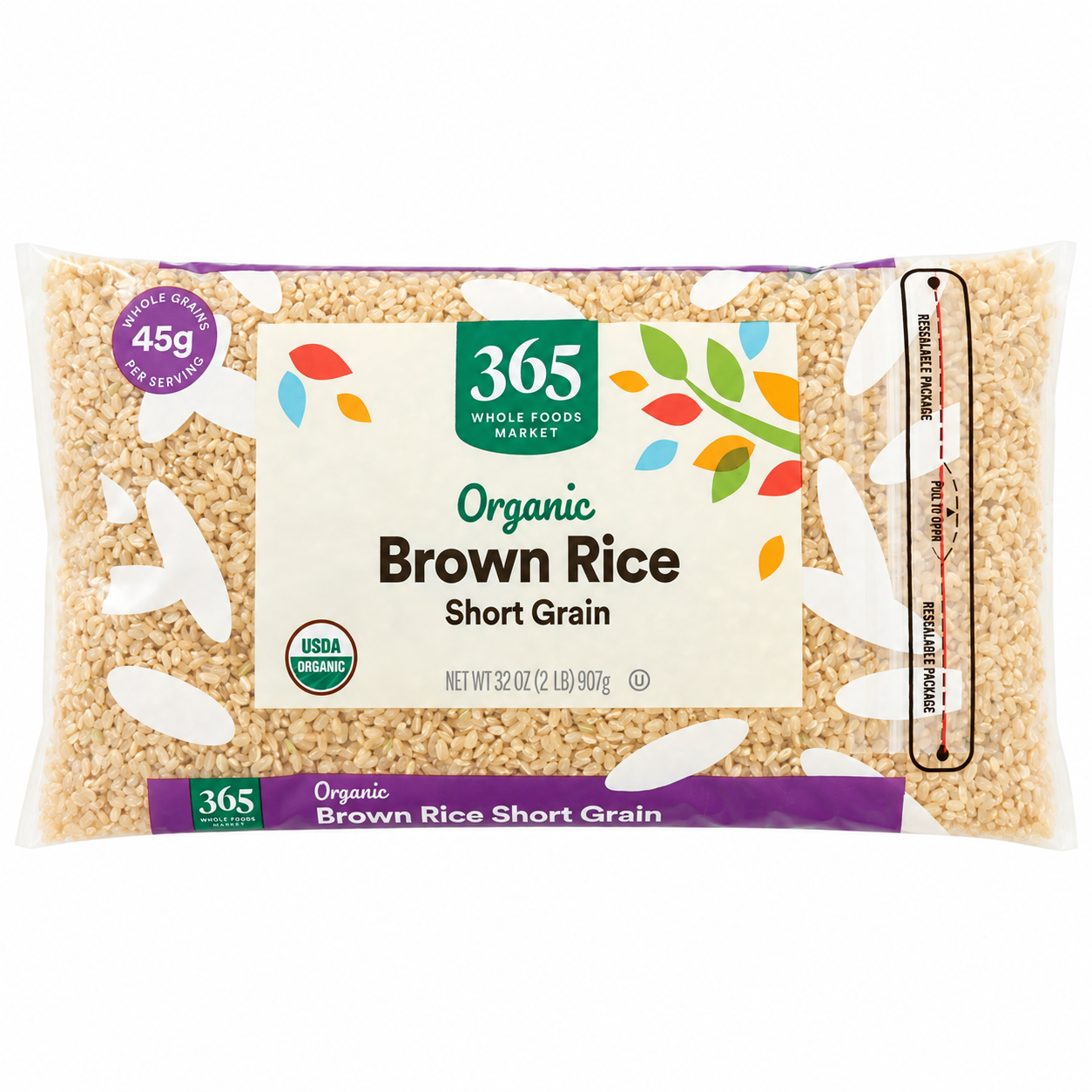 365 Organic Short Grain Brown Rice
