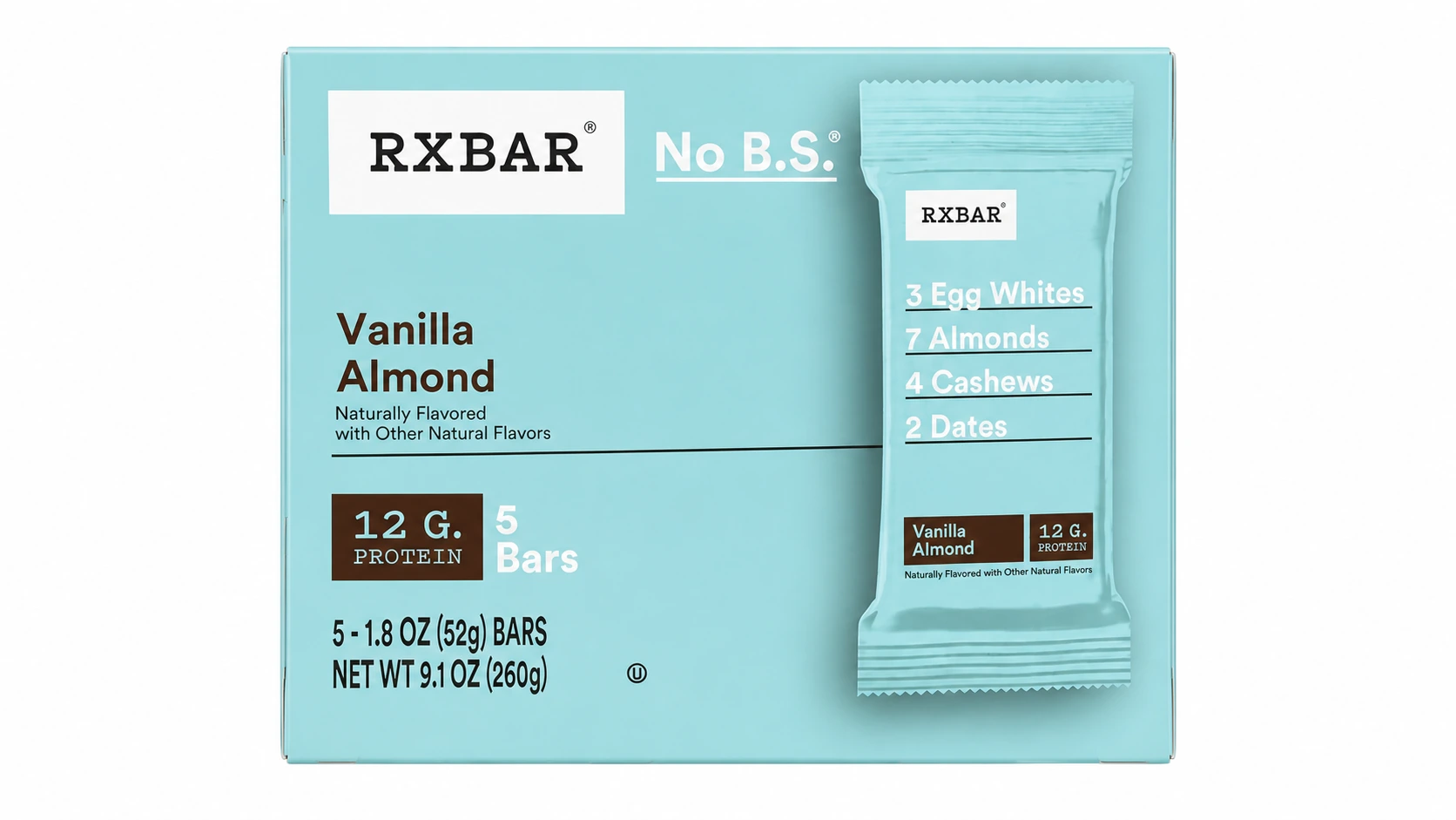 RXBAR Vanilla Almond package