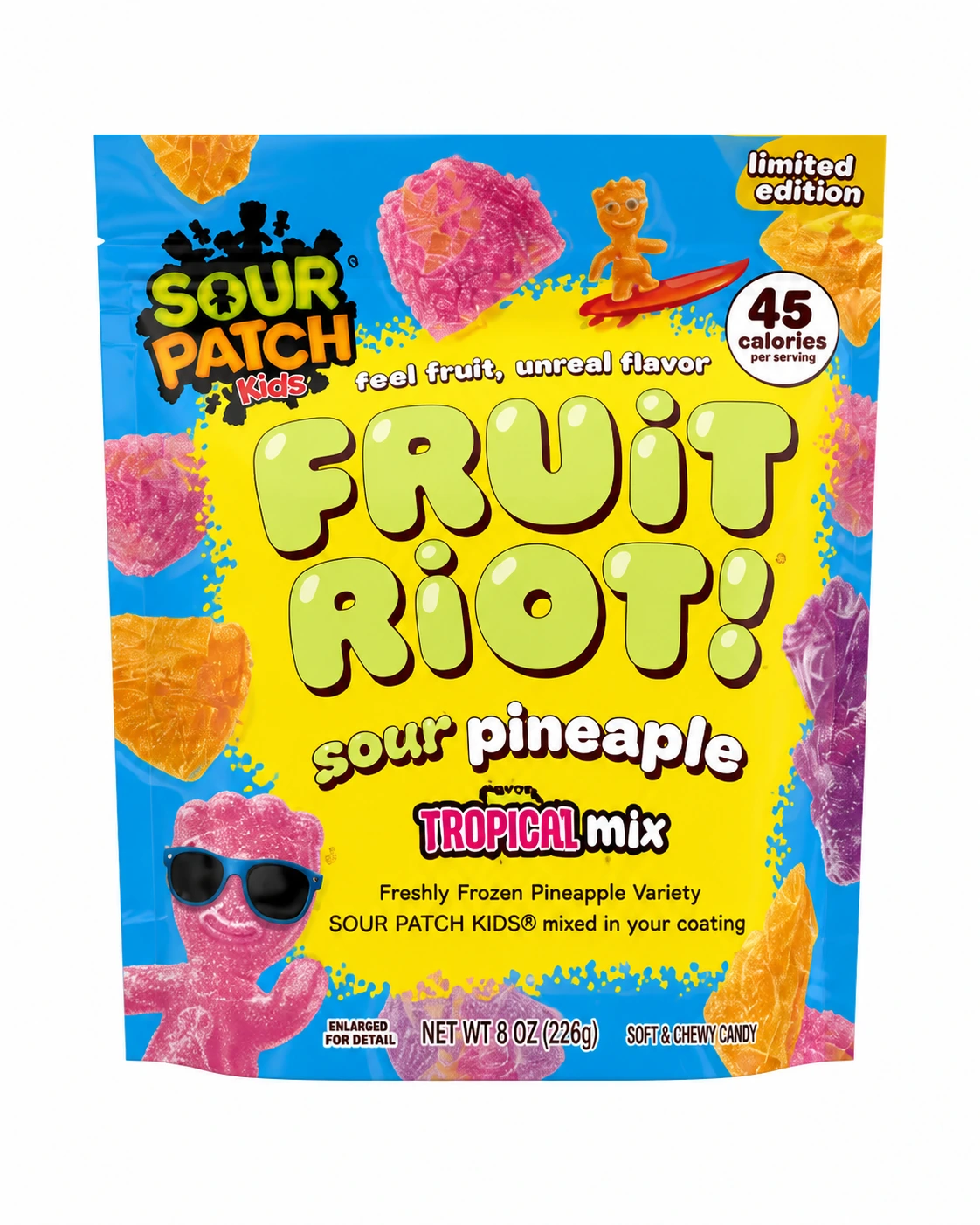 Fruit Riot! Sour Pineapple Tropical Mix