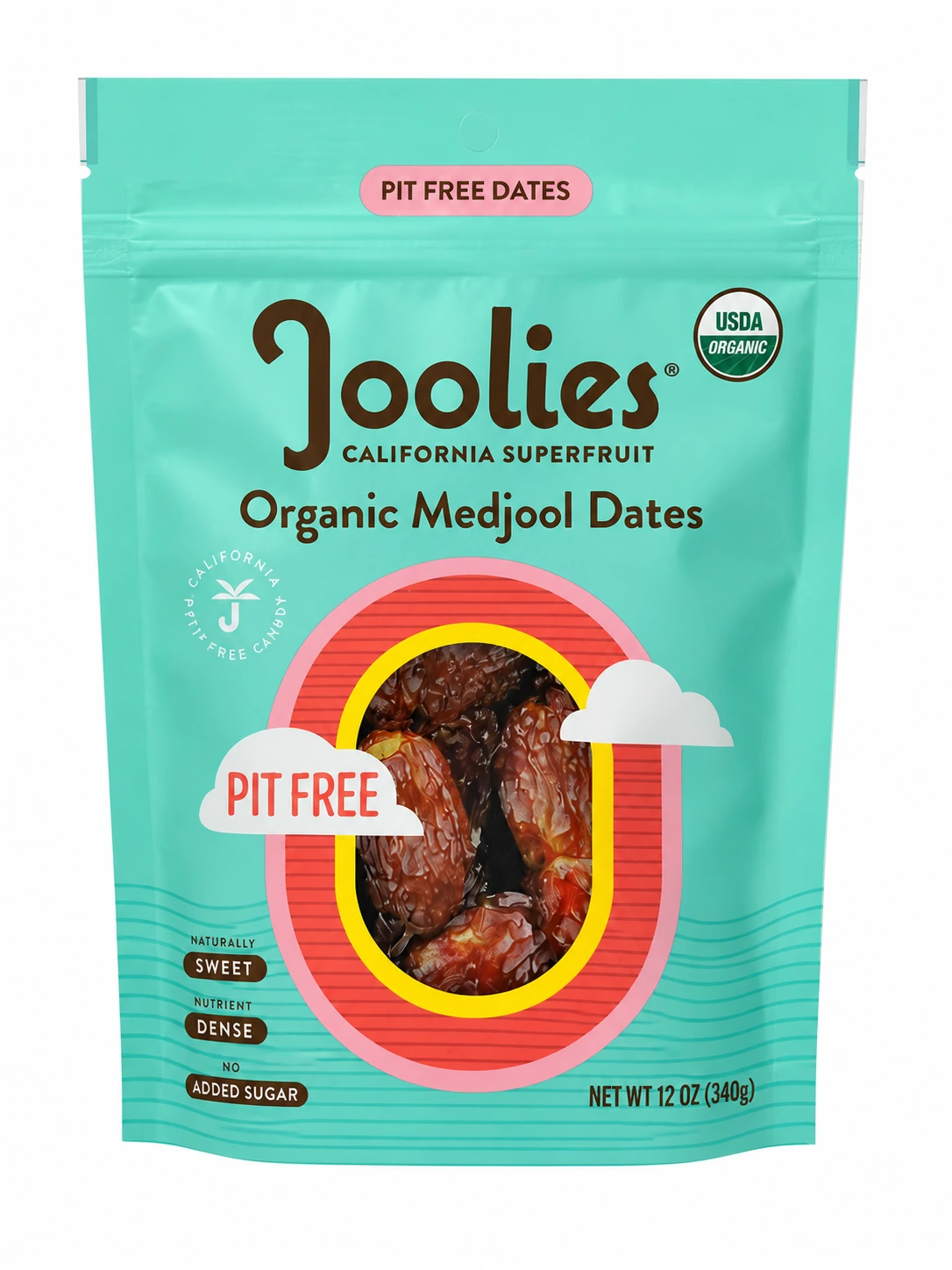 Joolies Organic Medjool Dates package