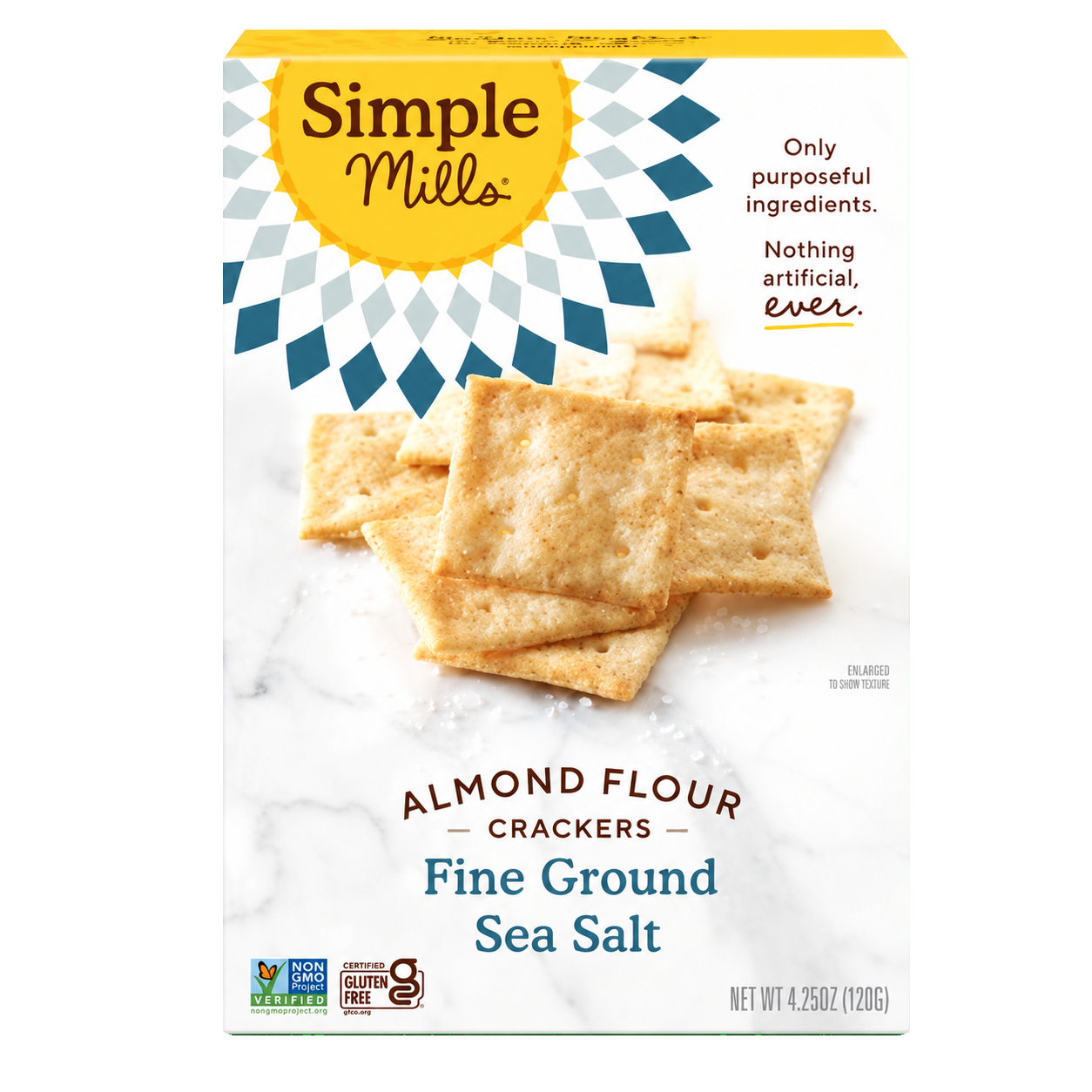 Almond Flour Crackers Sea Salt