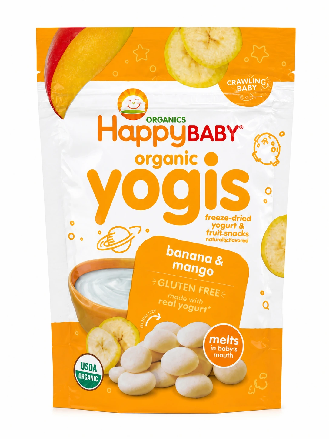Organic Yogis Banana & Mango