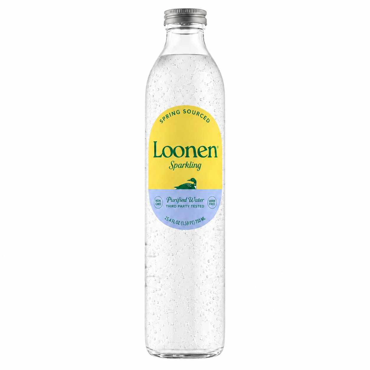Loonen Sparkling Water Glass Bottle