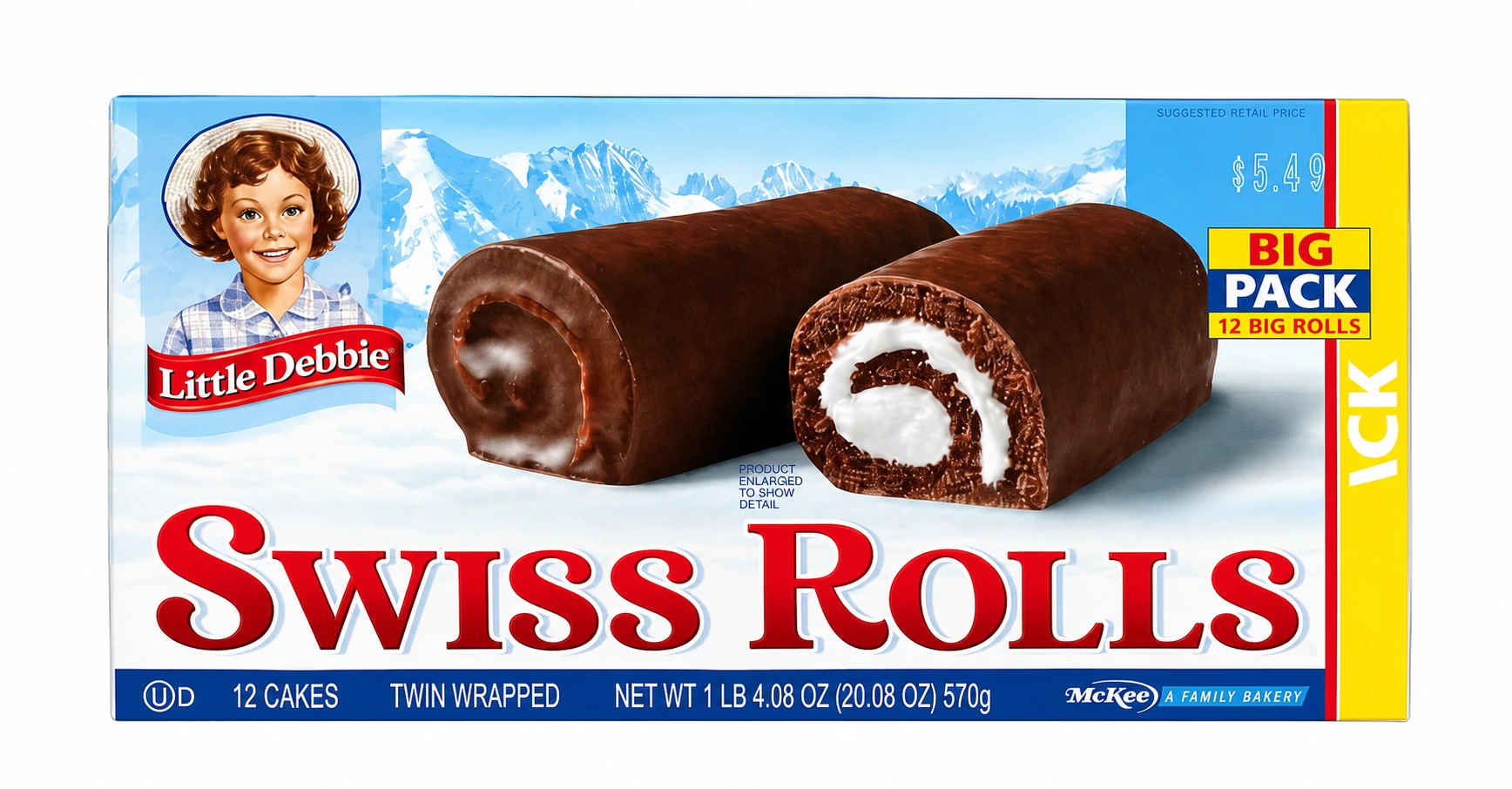 Swiss Rolls Big Pack