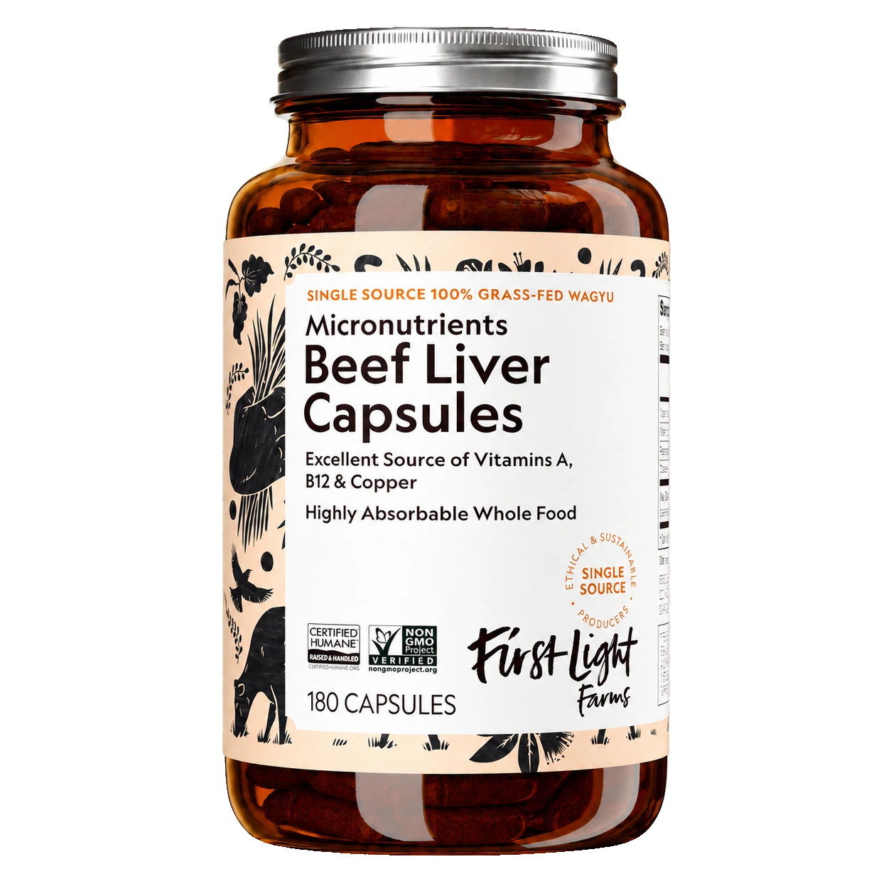 First Light Farms Grass-Fed Beef Liver