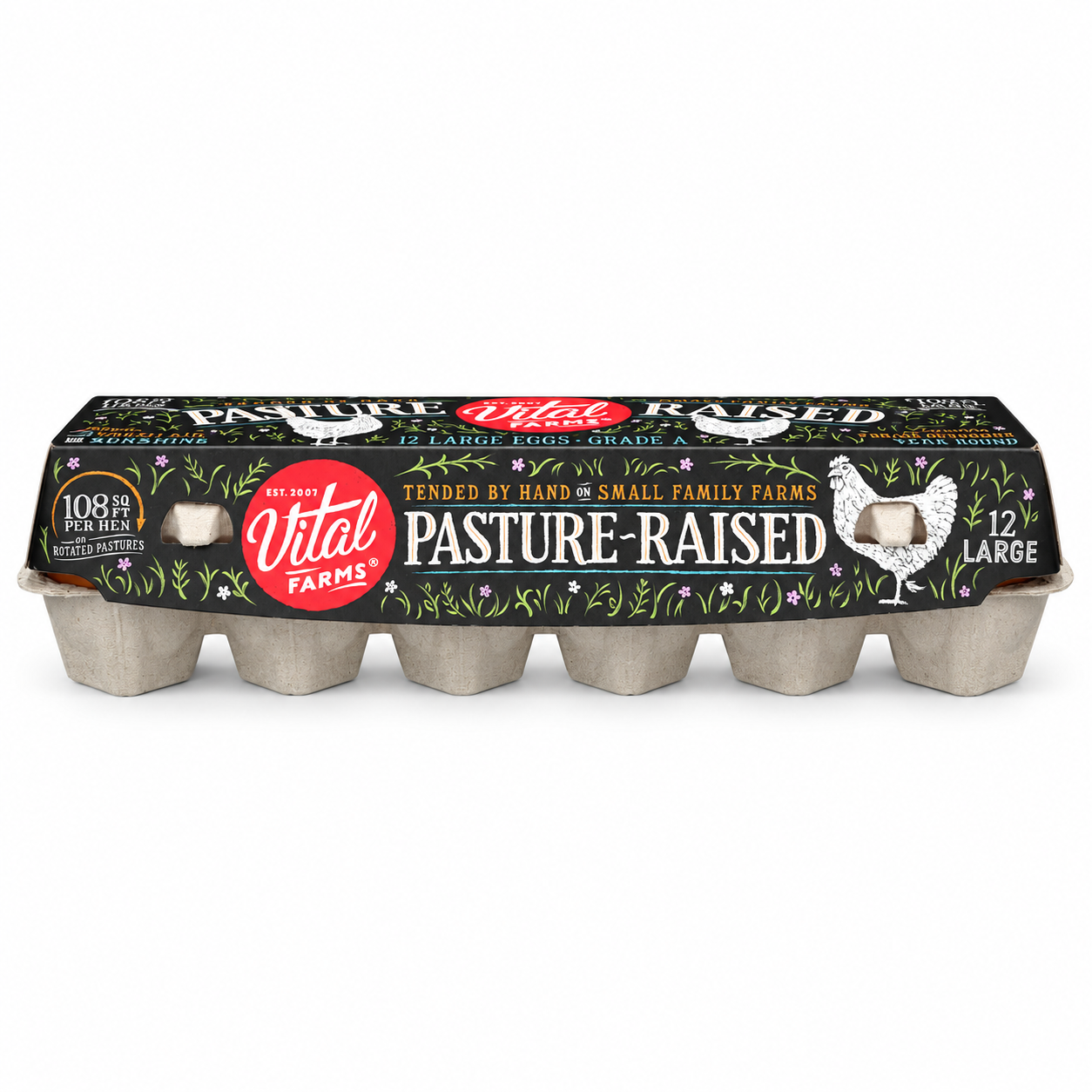 Vital Farms Pasture Raised Large Eggs