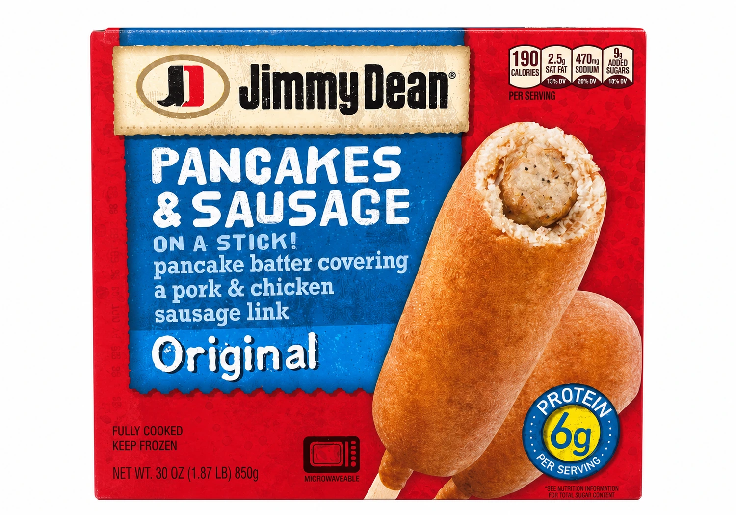 Pancakes & Sausage on a Stick! Original