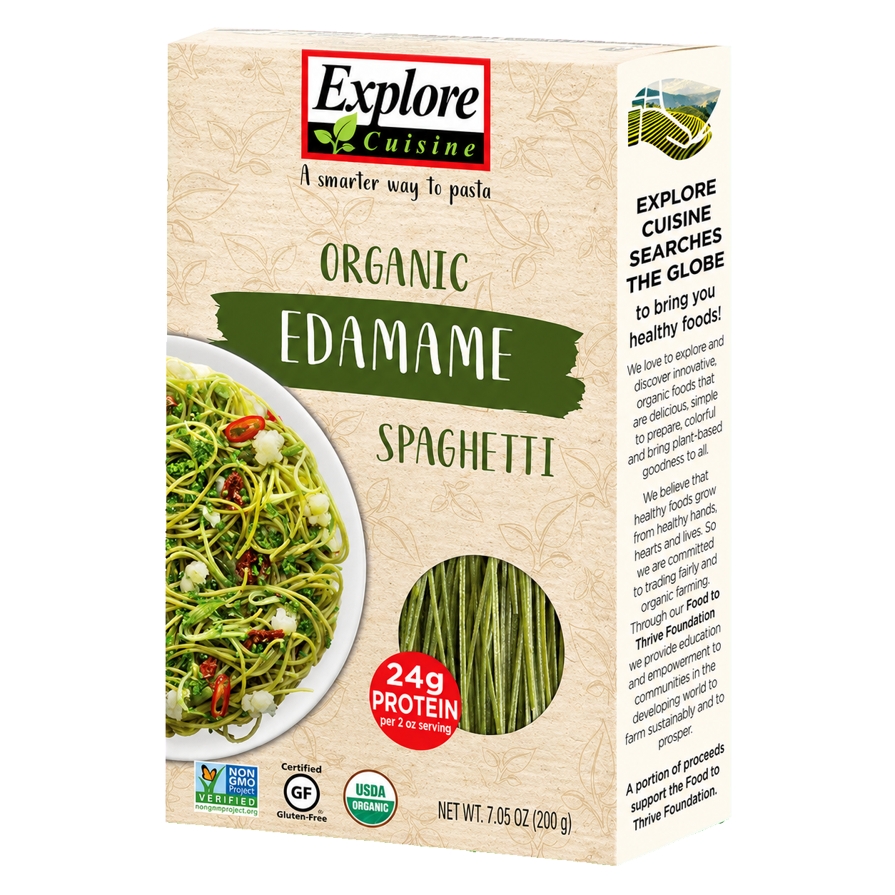 Explore Cuisine Edamame Spaghetti