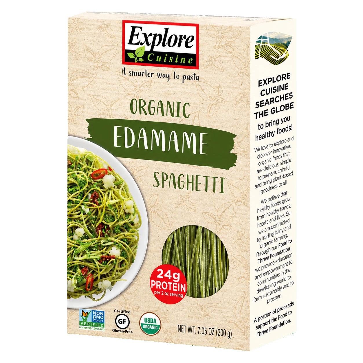 Explore Cuisine Edamame Spaghetti