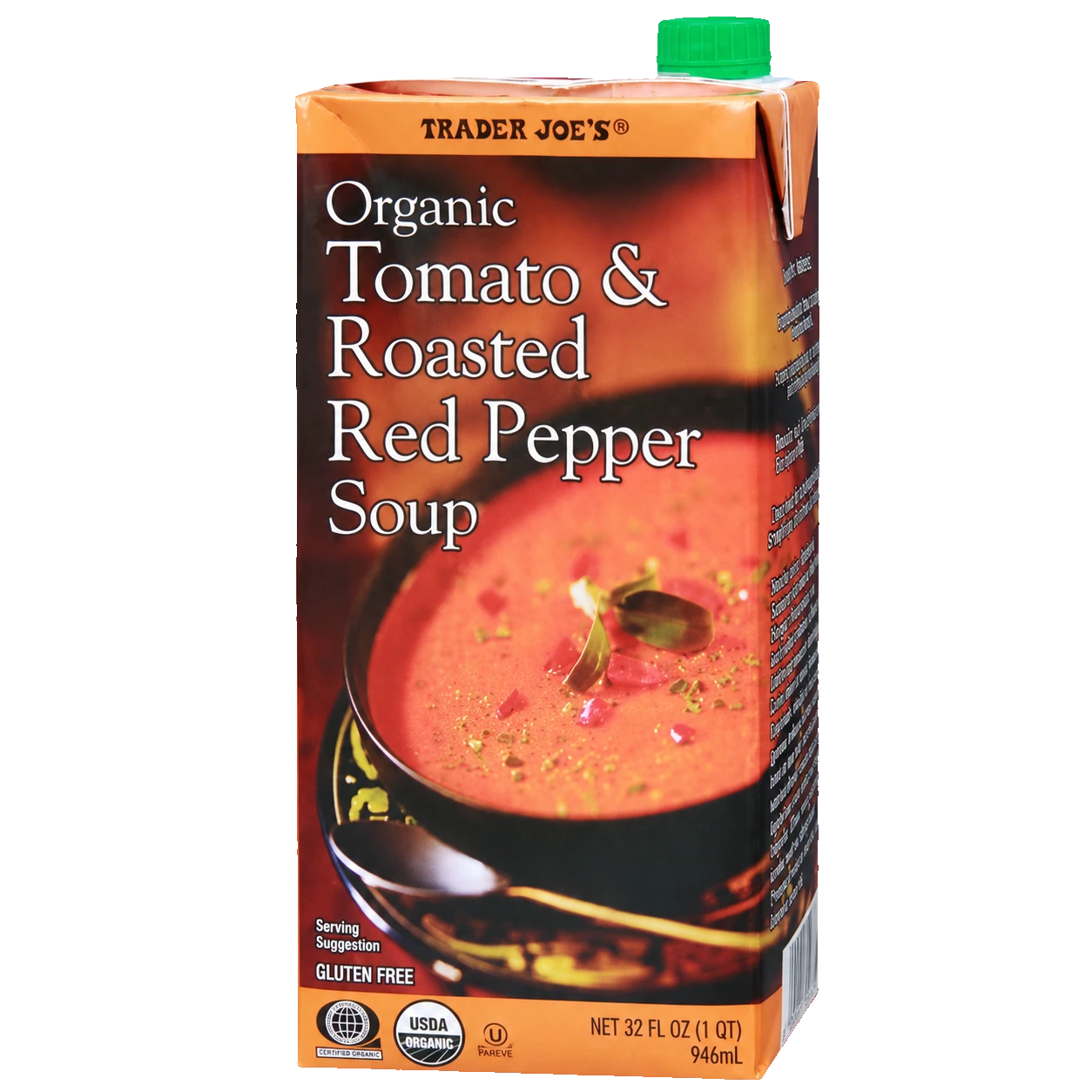 Trader Joe's Organic Tomato and Red Pepper Soup