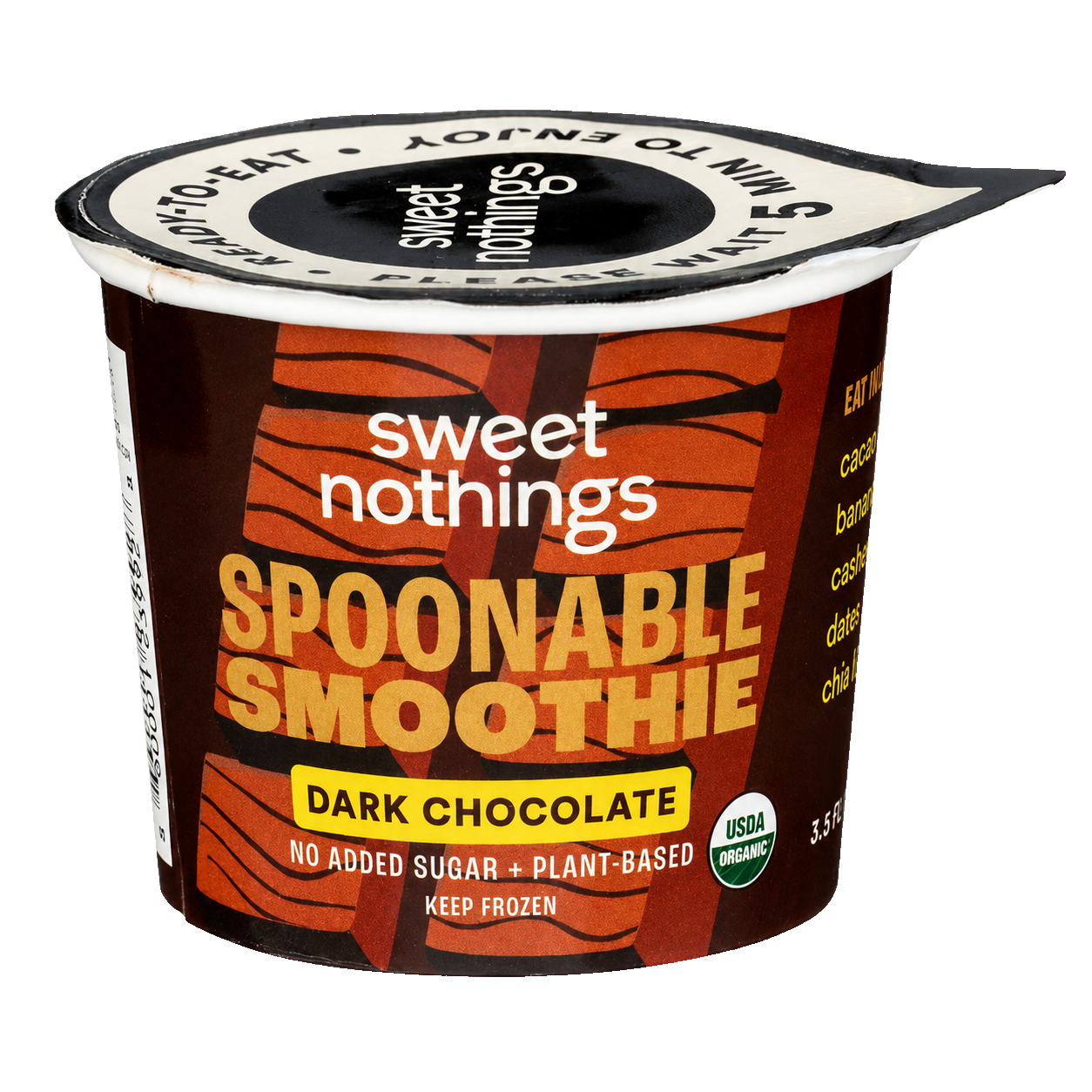 Sweet Nothings Organic Chocolate Plant-Based Frozen Spoonable Smoothie