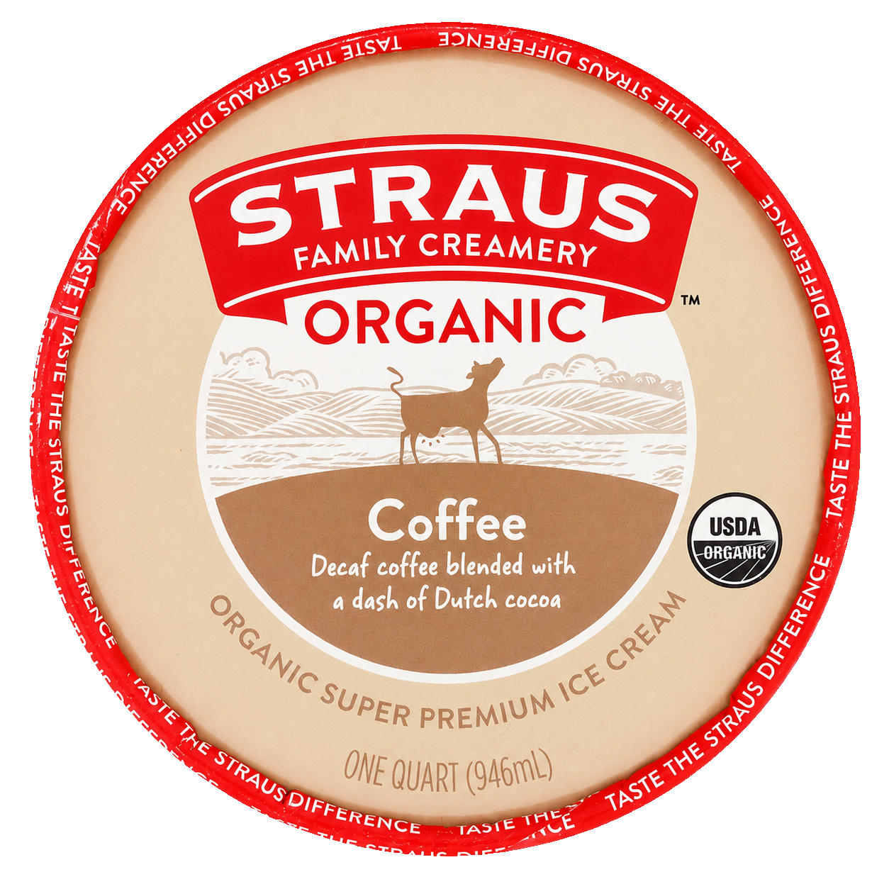 Straus Family Creamery Organic Coffee Ice Cream