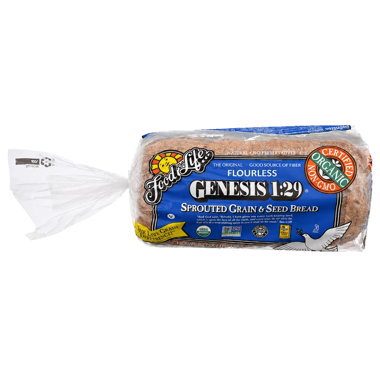 Food for Life Ezekiel 4:9 Sprouted Grain and Seed Bread