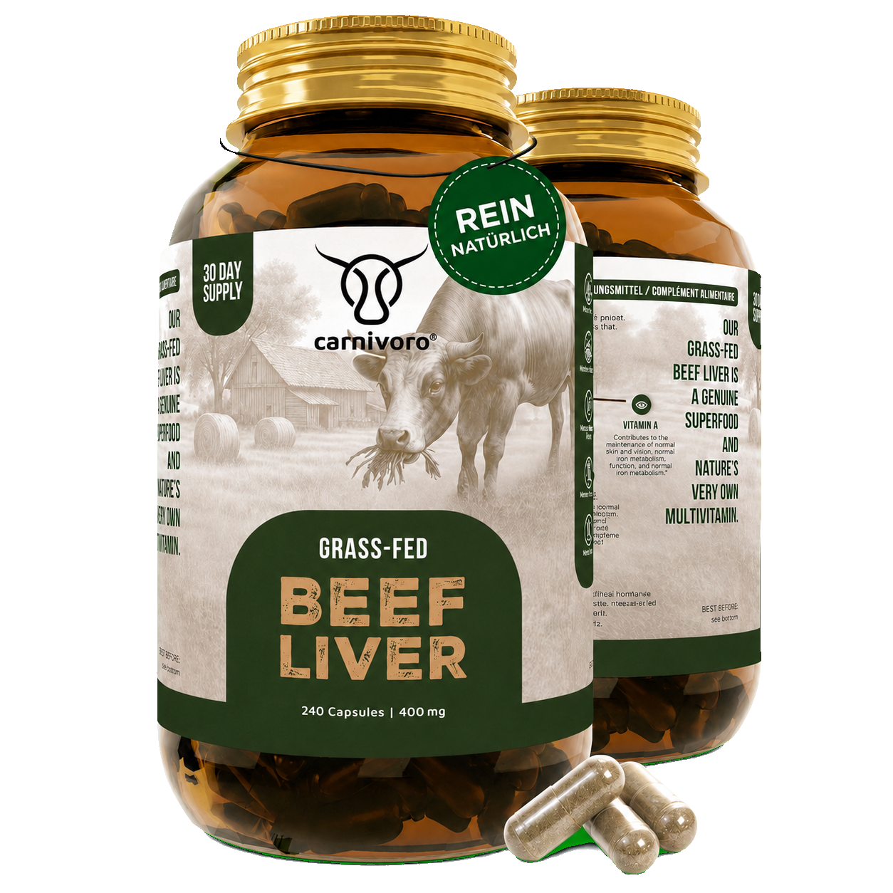 Carnivoro Carnivoro[R] Grass Fed Beef Liver