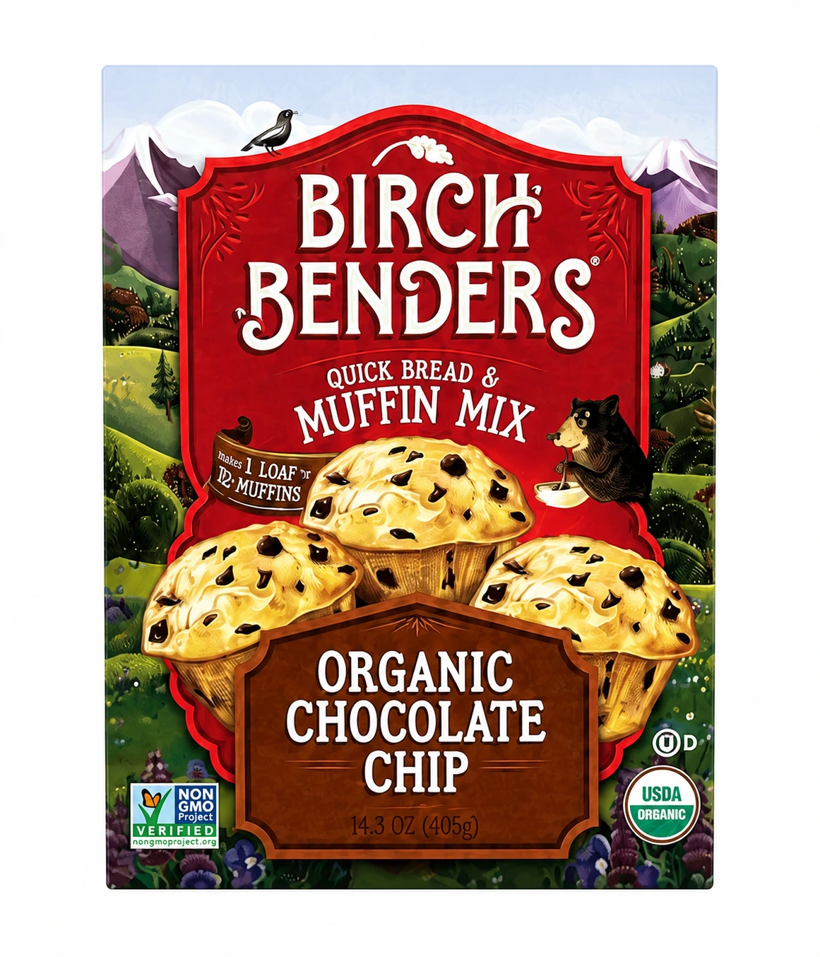 Organic Chocolate Chip Quick Bread & Muffin Mix