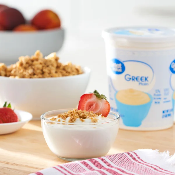 Great Value Plain Nonfat Greek Yogurt package