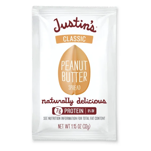 Justin's Classic Peanut Butter Squeeze Pack package