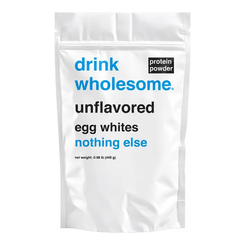 Drink Wholesome Egg White Protein Powder, Unflavored