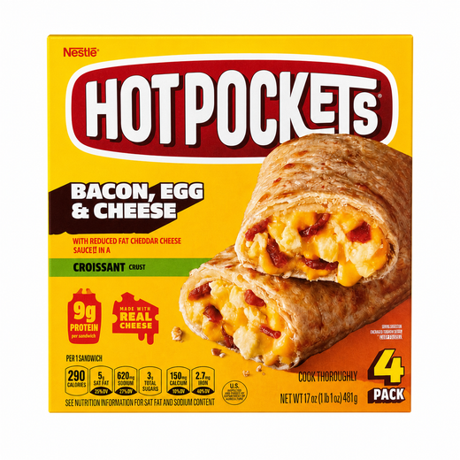 Bacon, Egg & Cheese Croissant Crust