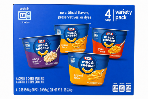 Kraft mac & cheese variety pack