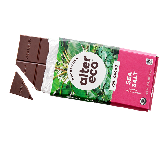 Sea Salt Organic Dark Chocolate