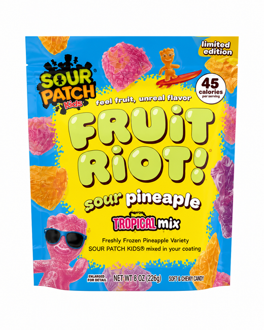 Fruit Riot! Sour Pineapple Tropical Mix