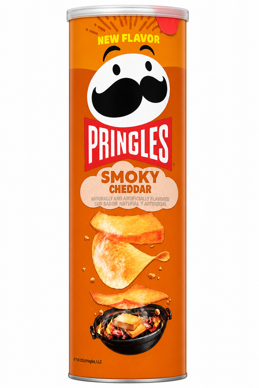 Pringles Smoky Cheddar