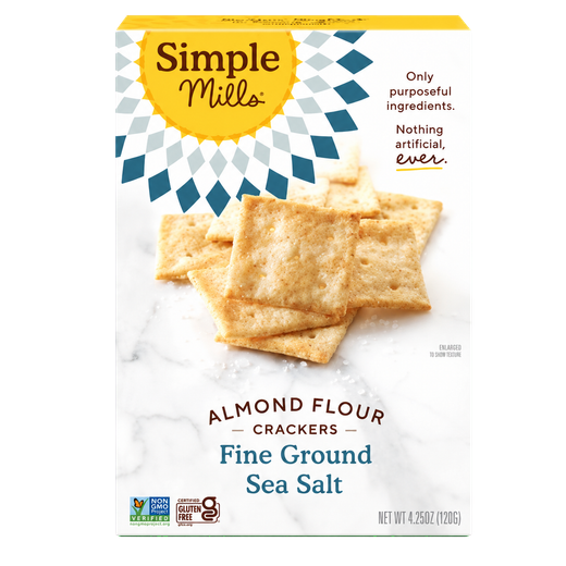 Almond Flour Crackers Sea Salt