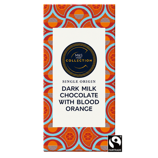Single Origin Dark Milk Chocolate with Blood Orange