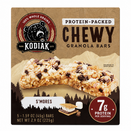 Protein-Packed Chewy Granola Bars S'mores