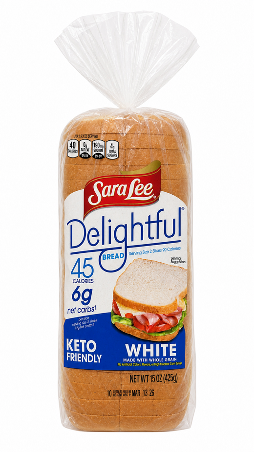 Delightful 45 Calories Keto Friendly White