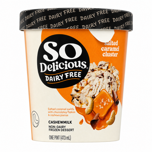Salted Caramel Cluster Cashewmilk Non-Dairy Frozen Dessert