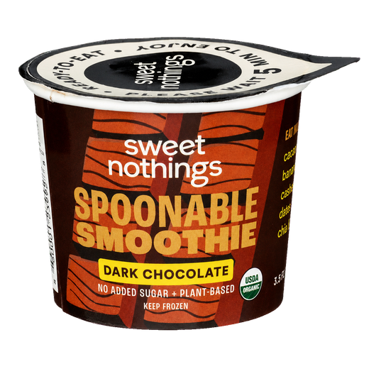 Sweet Nothings Organic Chocolate Plant-Based Frozen Spoonable Smoothie