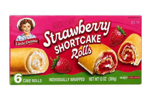 Strawberry Shortcake Rolls